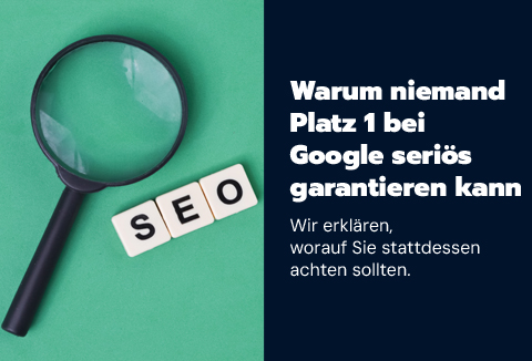 warum niemand platz 1 garantieren kann | Webdesign Berlin | 123 Berlin Design